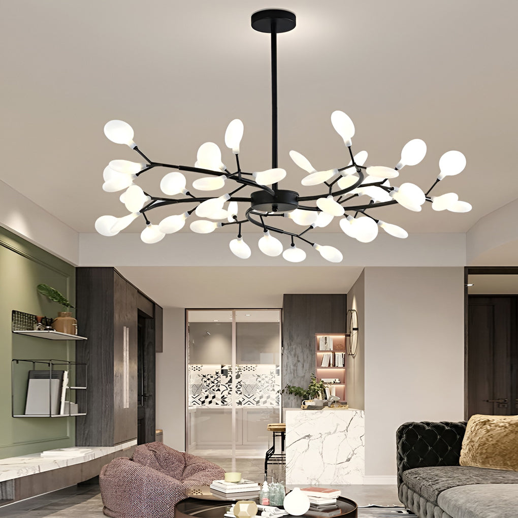 THORNBURY BRANCHED ACRYLIC CEILING CANDELABRA