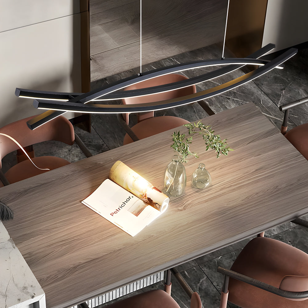 WINTHROP SLIMLINE LED DINING CHANDELIER