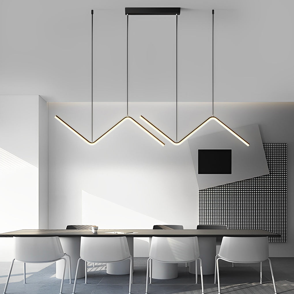 WINTERBORN WAVY TRIO DIMMER CHANDELIER