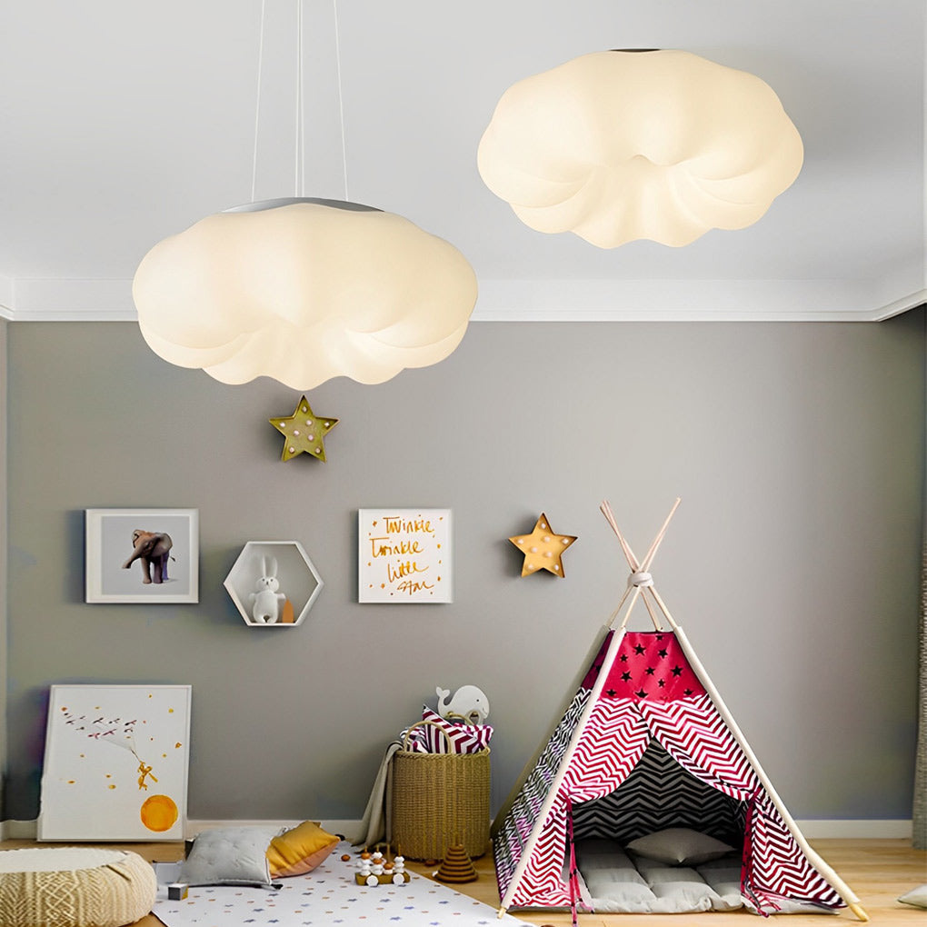 CHARLESTON PUMPKIN CLOUD LED CEILING LANTERN WITH DIMMABLE FUNCTION