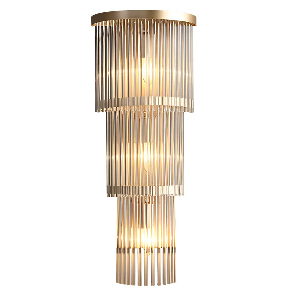 WINTHROP CRYSTAL GLOW WALL SCONCE
