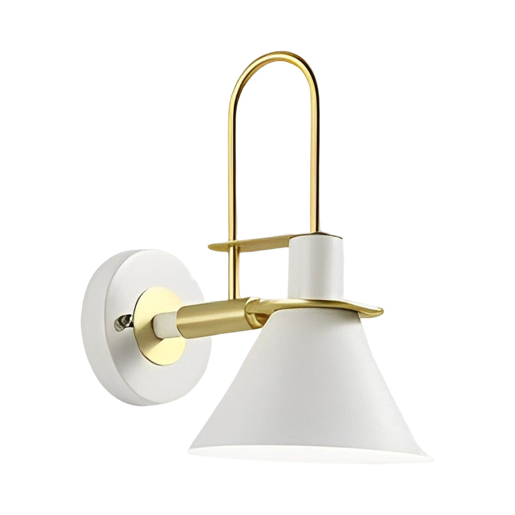 VANDERBILT HORN-INSPIRED IRON WALL SCONCE
