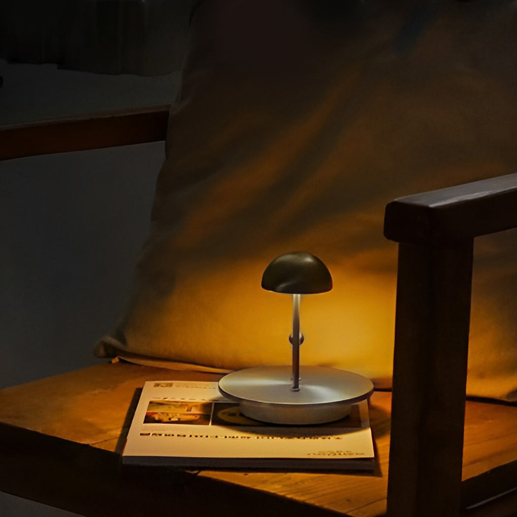 WINTHROP SILVER TOUCH LAMP WITH DIMMING GLOW