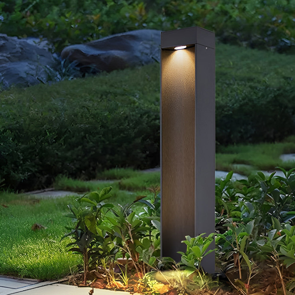 RAVENHURST 5W BLACK OUTDOOR GARDEN LANTERN WITH OPEN FRONT DESIGN AND ENERGY-SAVING TECHNOLOGY