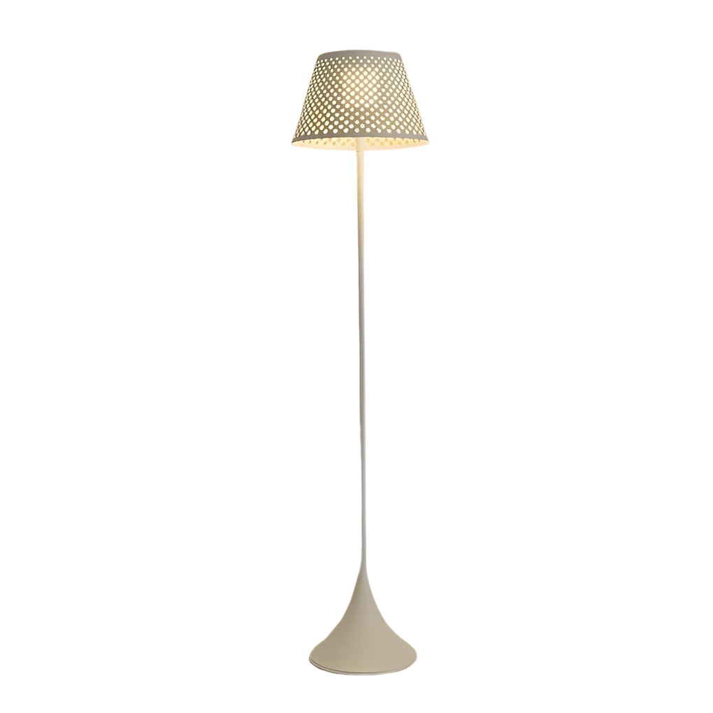 WHITBY WOVEN OUTDOOR LANTERN FLOOR LIGHT