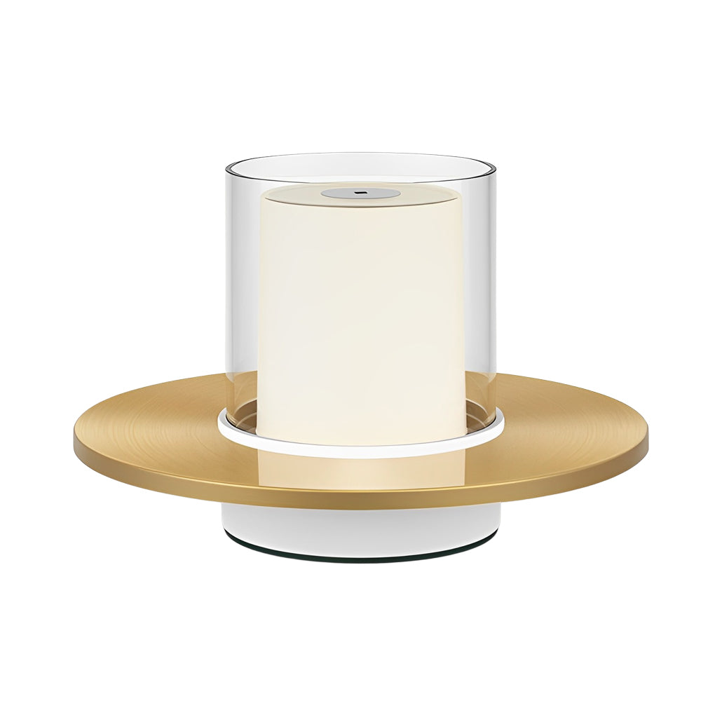 CHISWICK CORDLESS CYLINDRICAL LAMP WITH TRAY BASE