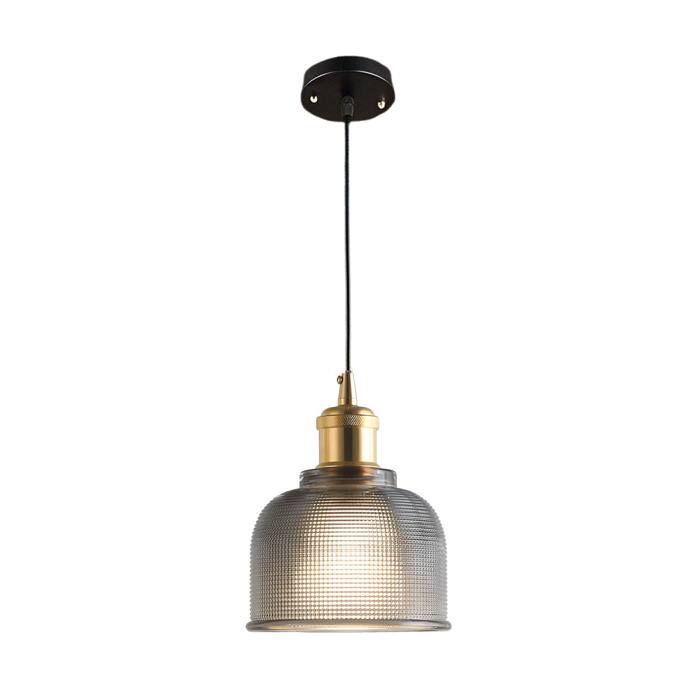WINTHROP CRYSTAL ORB METAL PENDANT LIGHT