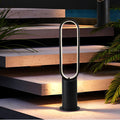 WINCHESTER SLIMLINE SOLAR PATH LIGHTS IN BLACK ALUMINUM, WEATHER-RESISTANT