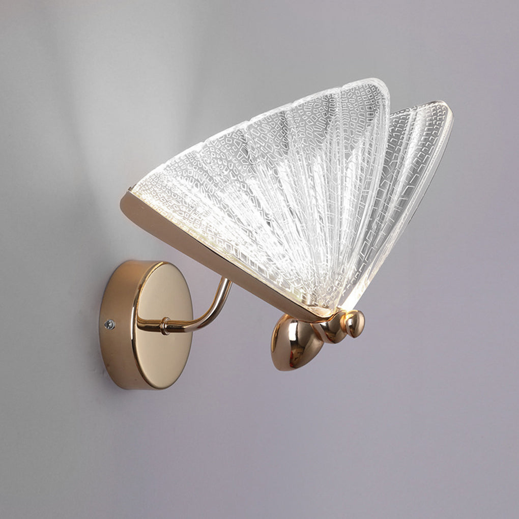 WINTHROP METAL BUTTERFLY LED WALL SCONCE