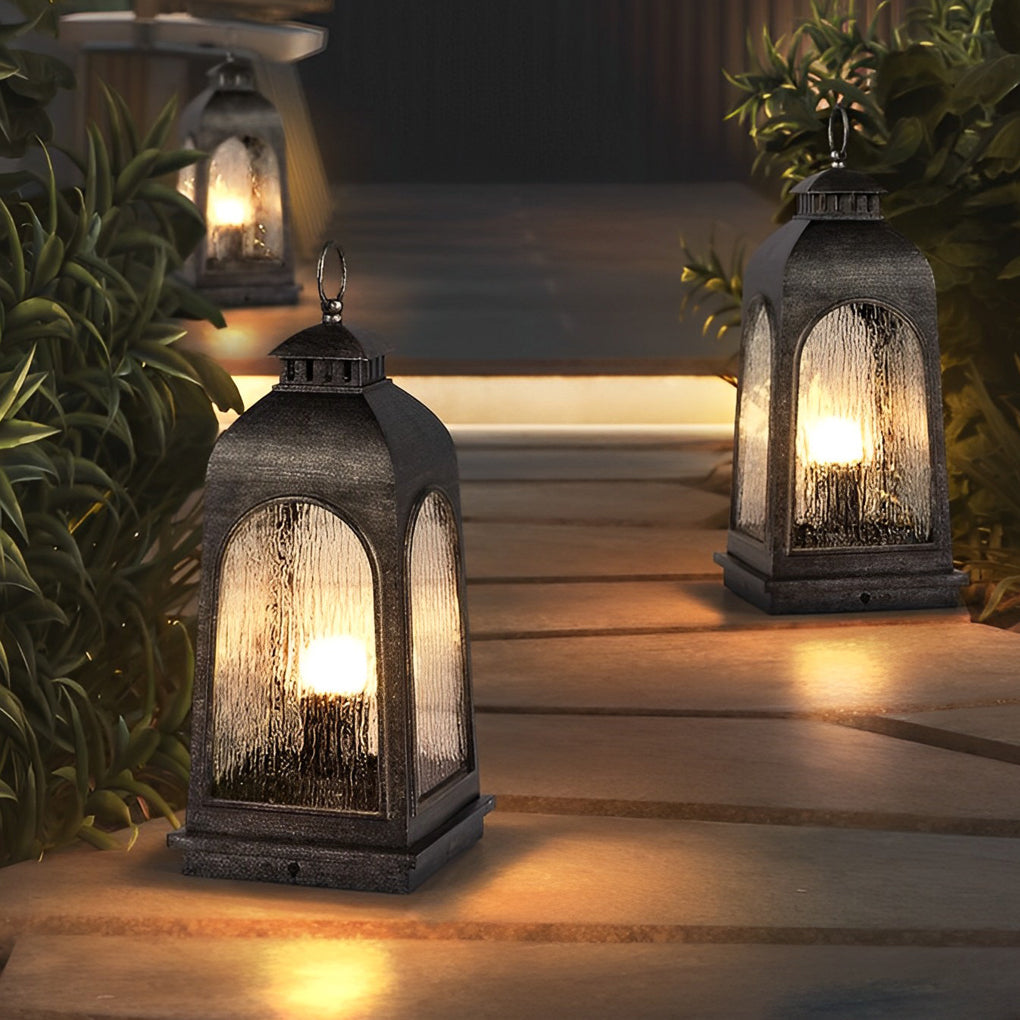 WINTERBOURNE RUSTIC IRON GARDEN LANTERN