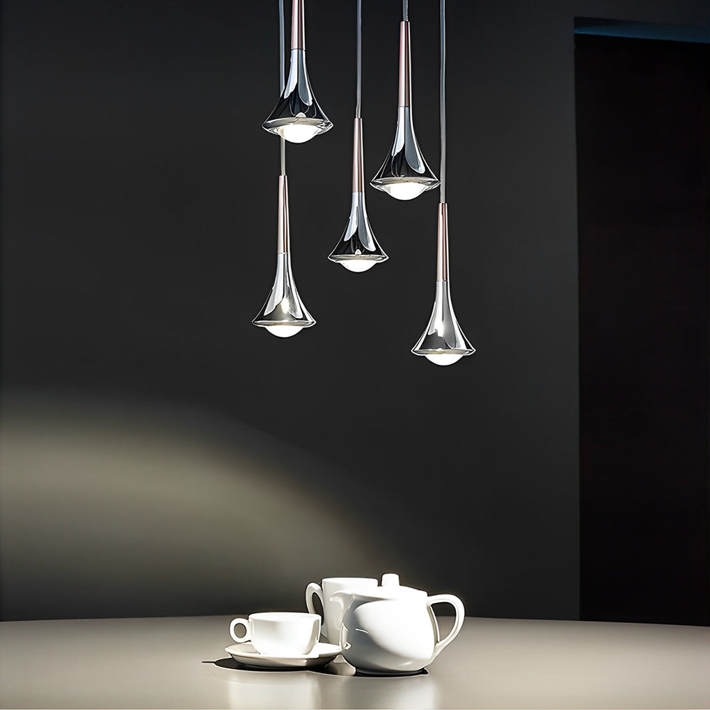 WINDSOR DROPLET METAL LED HANGING LIGHT