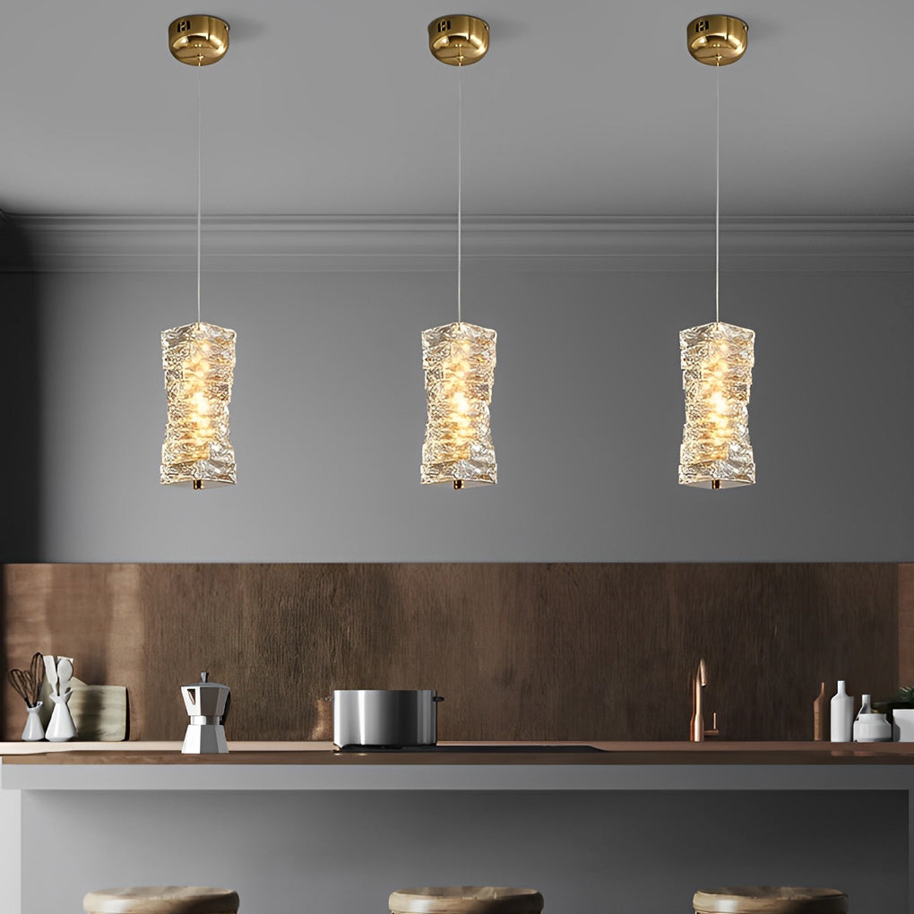 WINTERBOURNE METALLIC CRYSTAL DIMMABLE CHANDELIER