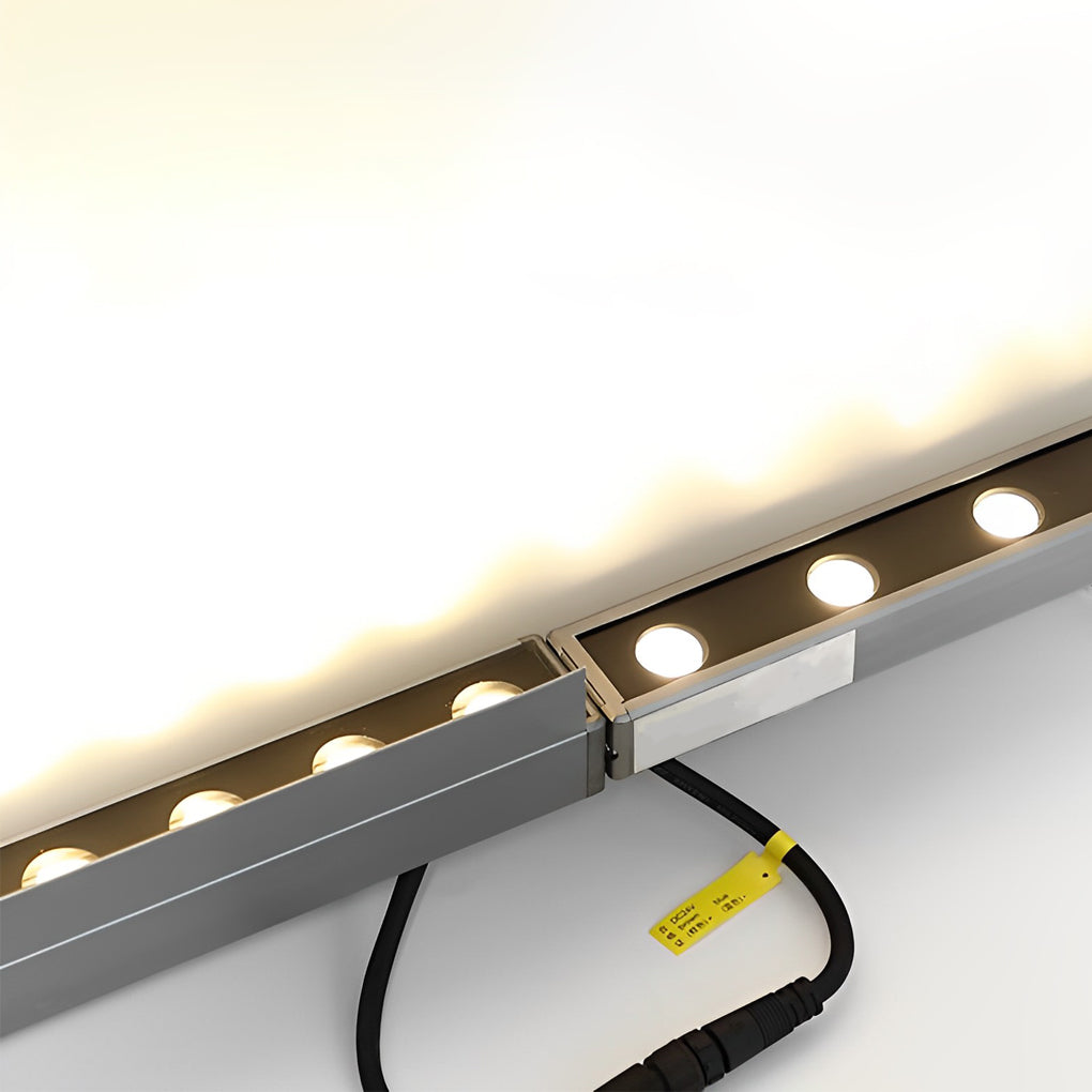 1. **WINSLOW AQUA SHIELD LED LINEAR ILLUMINATOR** - A robust outdoor light fixture designed to provide low-voltage illumination with a waterproof finish, perfect for accentuating walls and landscapes.

2. **HATHERLEIGH RAINPROOF LED WALL ENHANCER** - An i