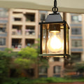 WINTERBOURNE SQUARE AQUA PENDANT LIGHT