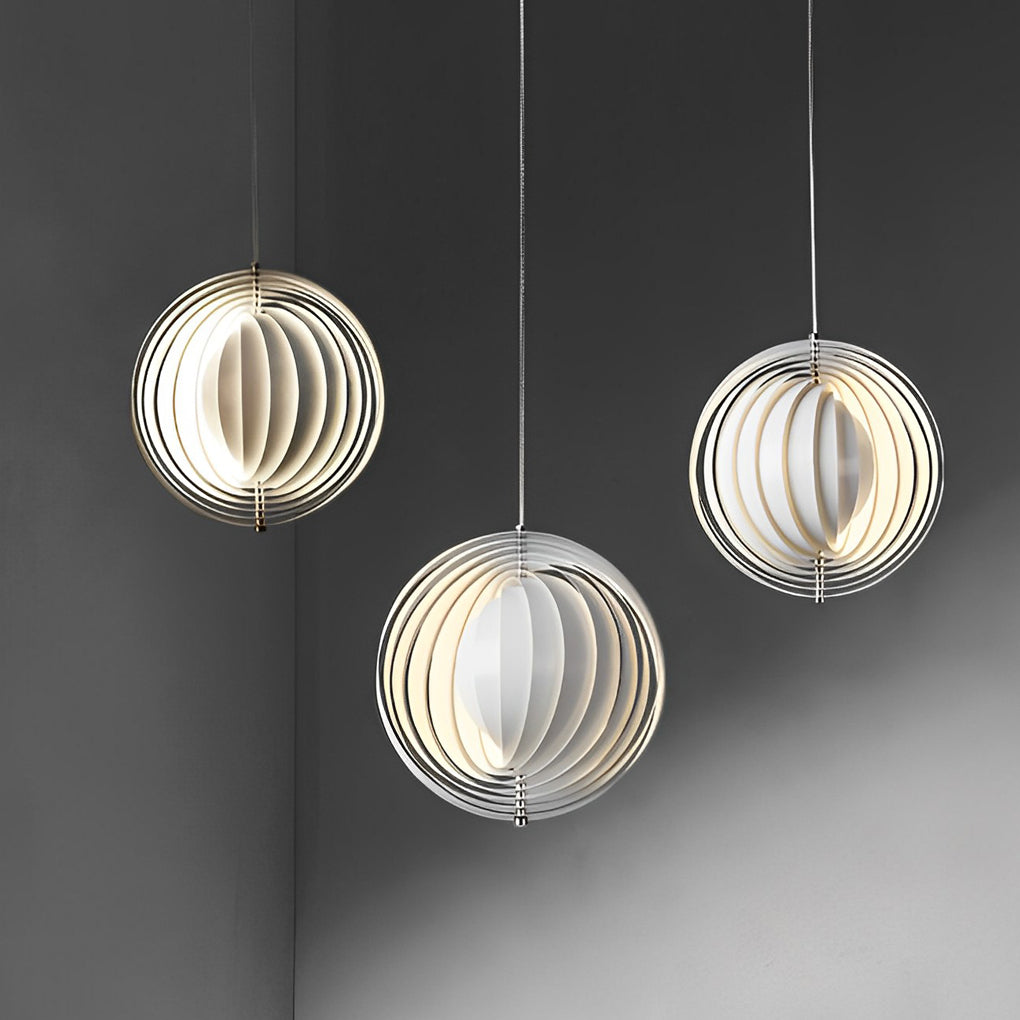 WINTHROP SPIRAL METAL PENDANT LIGHT