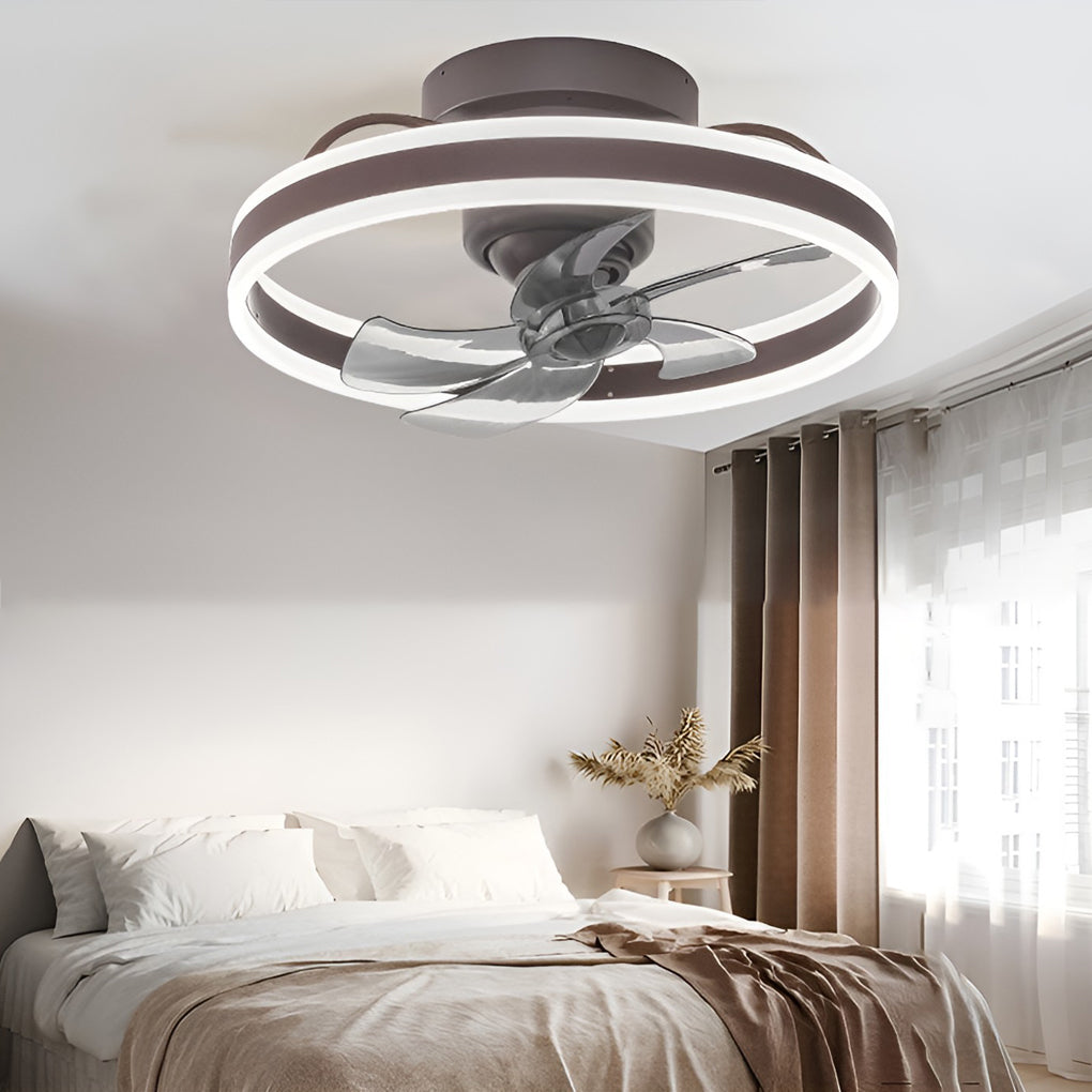 WINTHORPE CIRCULAR DIMMABLE LED CEILING LIGHT WITH 360° ROTATION
