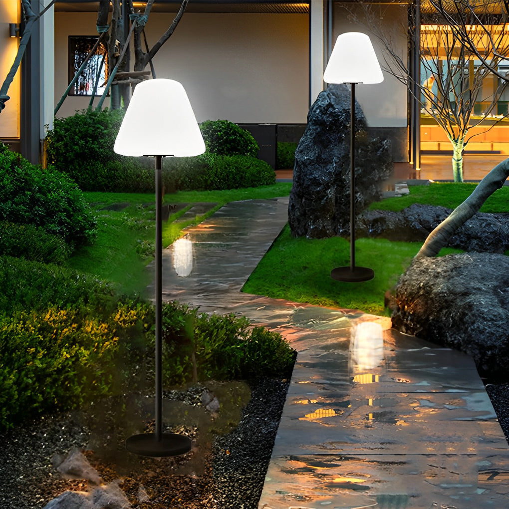 WINTHROP MODERN METAL LED FLOOR LAMP WITH SHADE