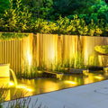 WINTERBOURNE AQUATIC ILLUMINATORS: 24V Stainless Steel Submersible LED Fountain Spotlights