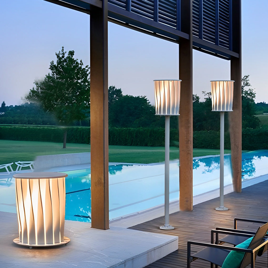 WINTHROP ROTATING SLAT OUTDOOR LANTERN