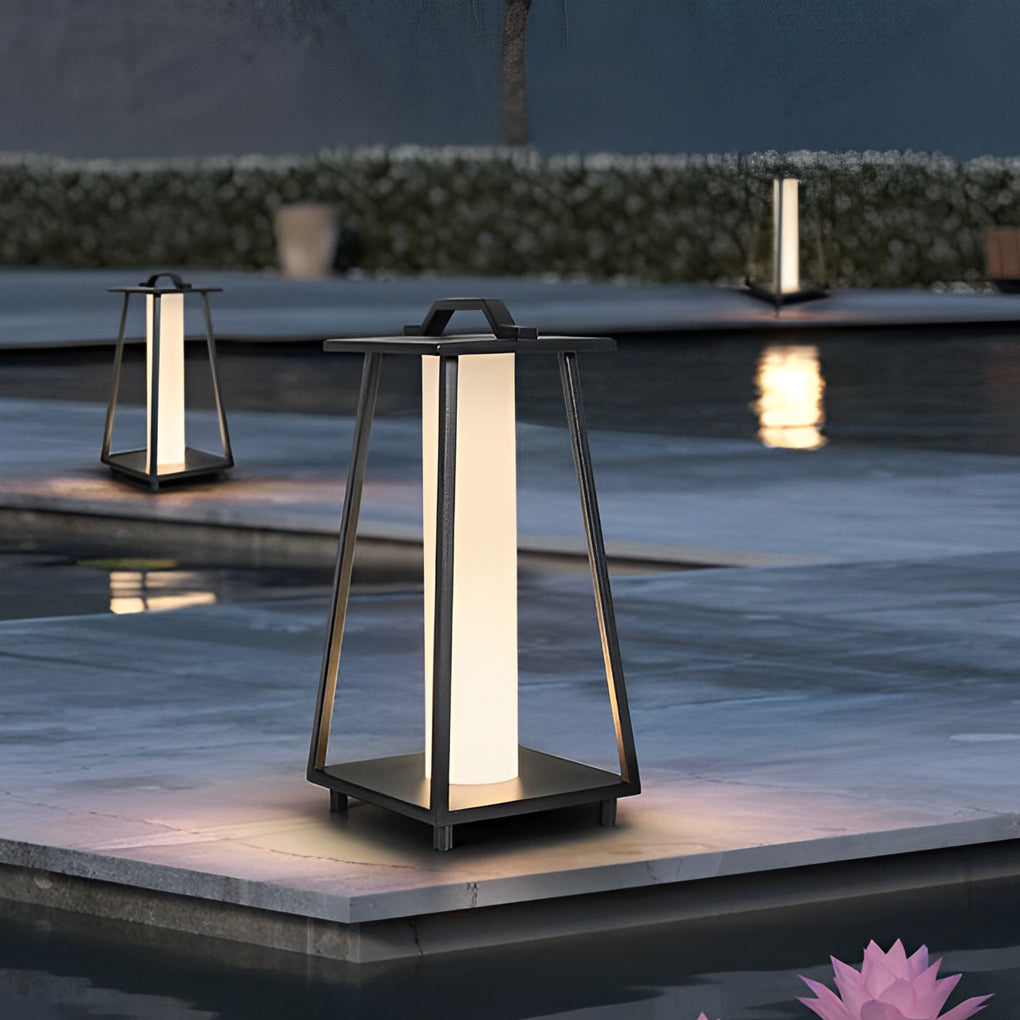 WINCHESTER RAINPROOF LED FREESTANDING LANTERN
