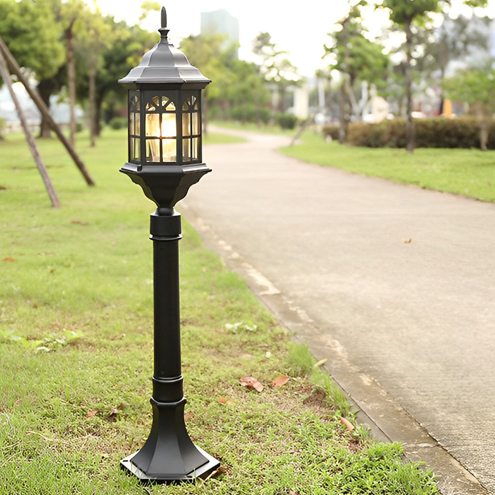 WINDSOR NARROW BLACK BRONZE OUTDOOR PATHWAY ILLUMINATORS
