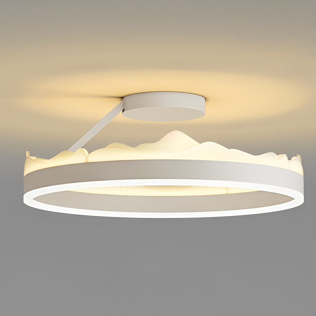 WINTHORPE CIRCULAR DIMMABLE LED CEILING FIXTURE