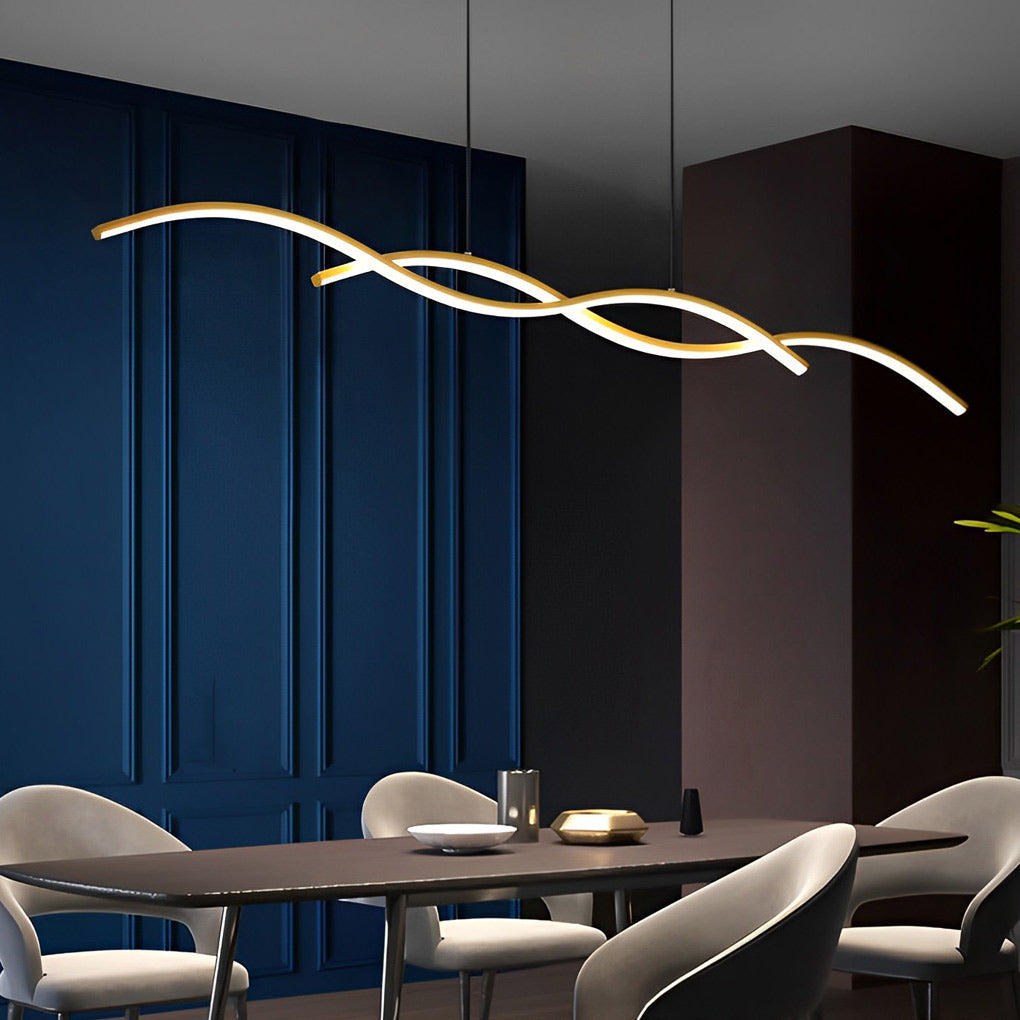 WINTERBOURNE WAVING LED CHANDELIER