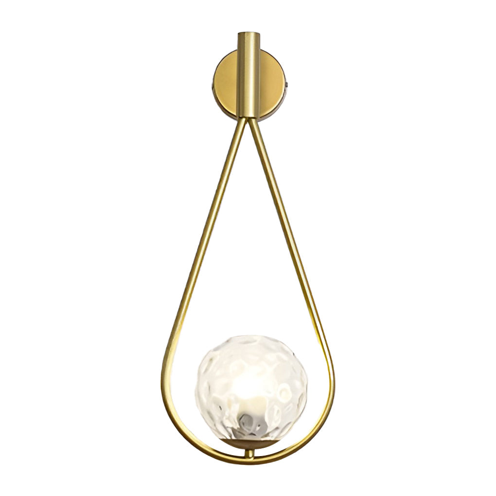 RAVENSCROFT AQUA DROP LED WALL SCONCE