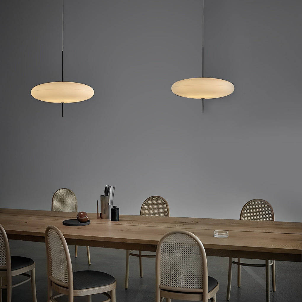 WINTERBOURNE CIRCULAR ACRYLIC HANGING LIGHT FIXTURE