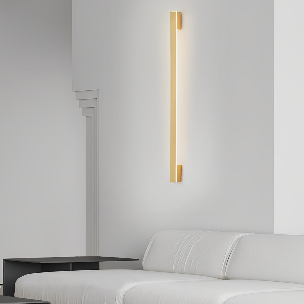 WINTHORPE COPPER TRIO DIMMING LINEAR WALL LAMP