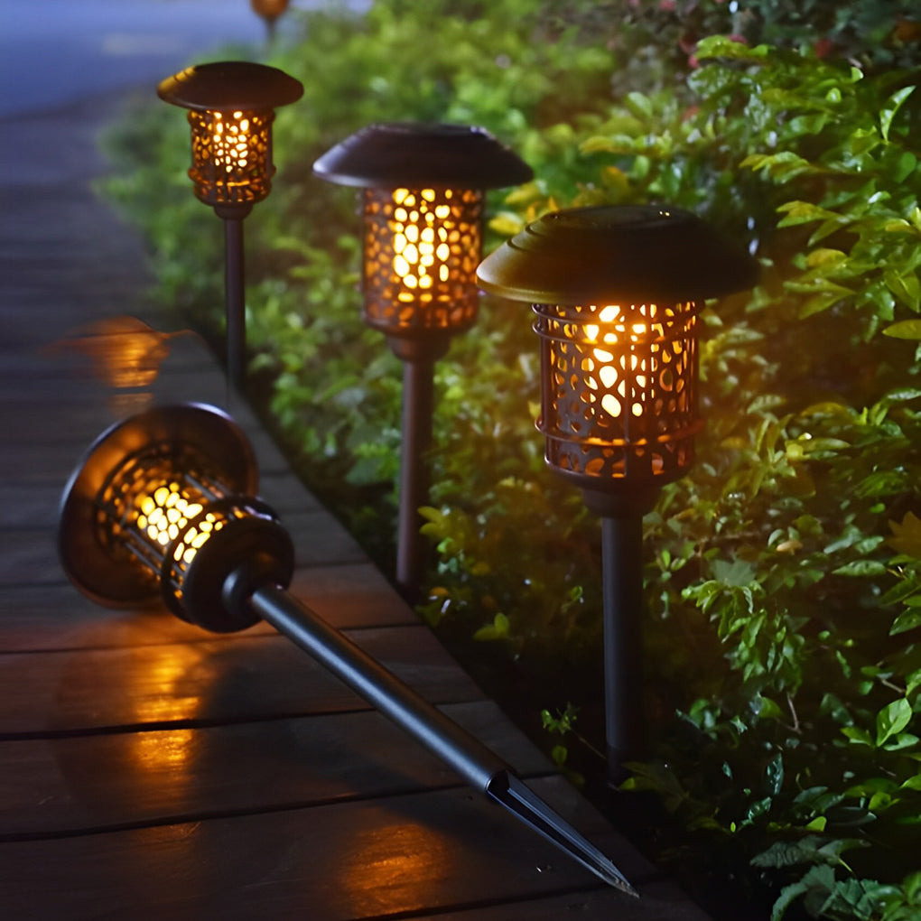 FENWICK SOLAR EMBER GLOW OUTDOOR LIGHTING