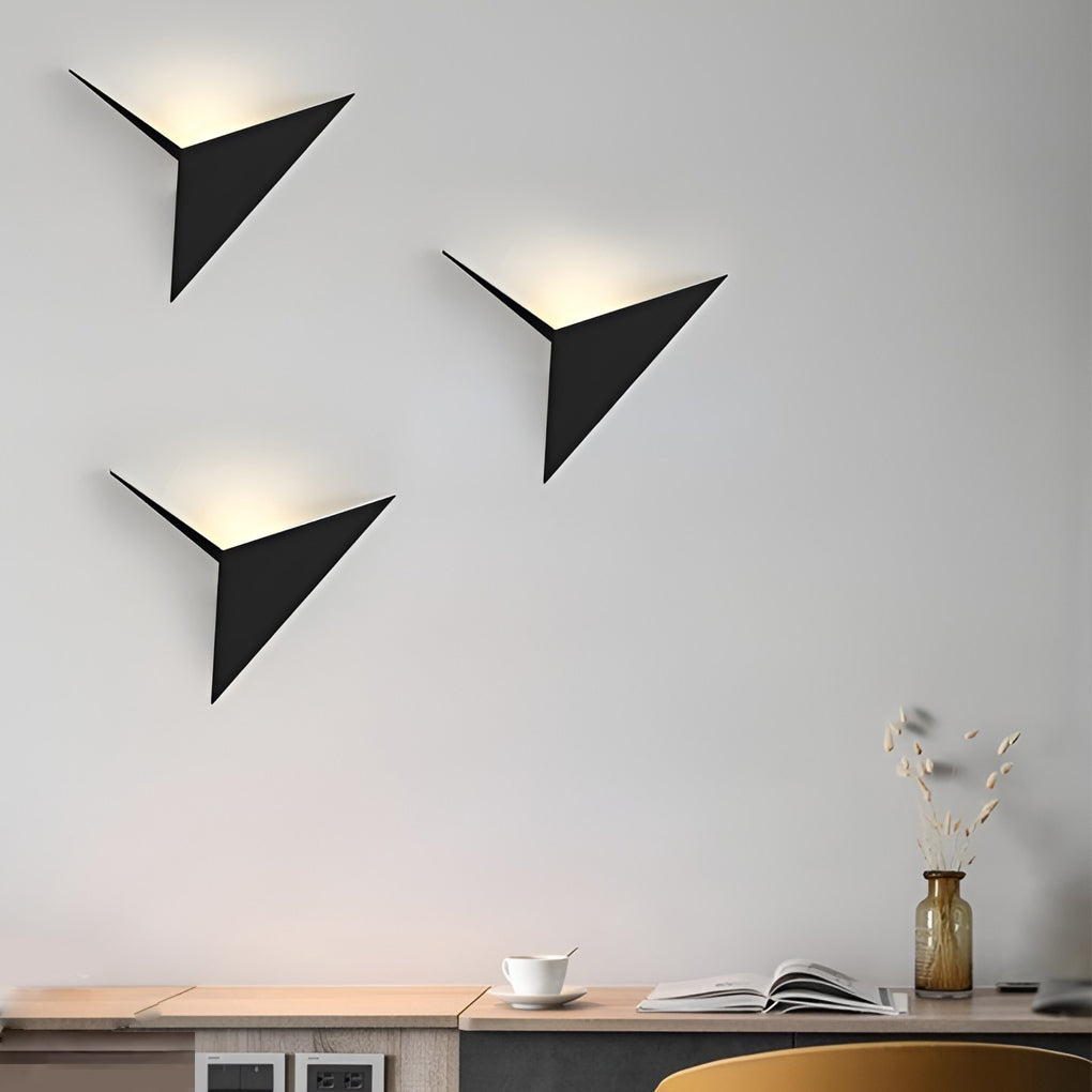 WINTHORPE TRIANGULAR LED WALL BRACKET LIGHT