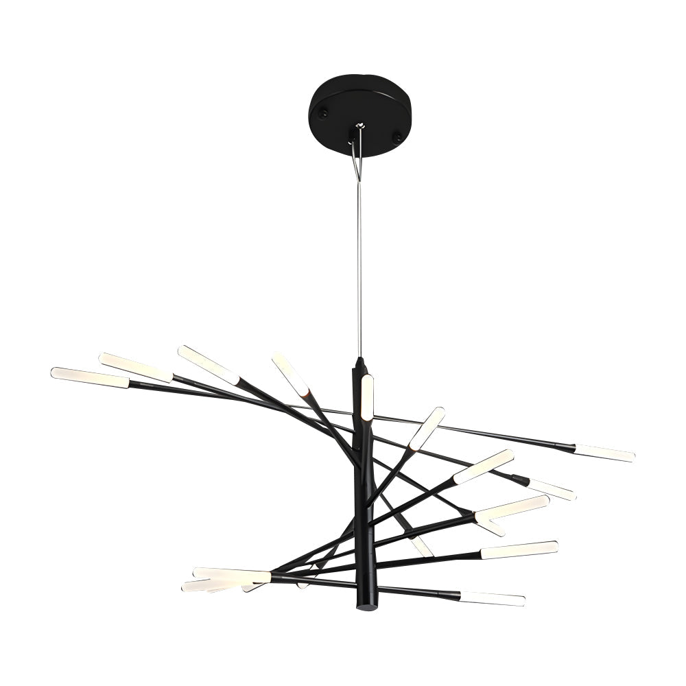 WINTHROP SPIRAL AURORA LED CHANDELIER