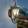 CHARLESTON PETAL EMBELLISHED SOLAR WALL ILLUMINATOR