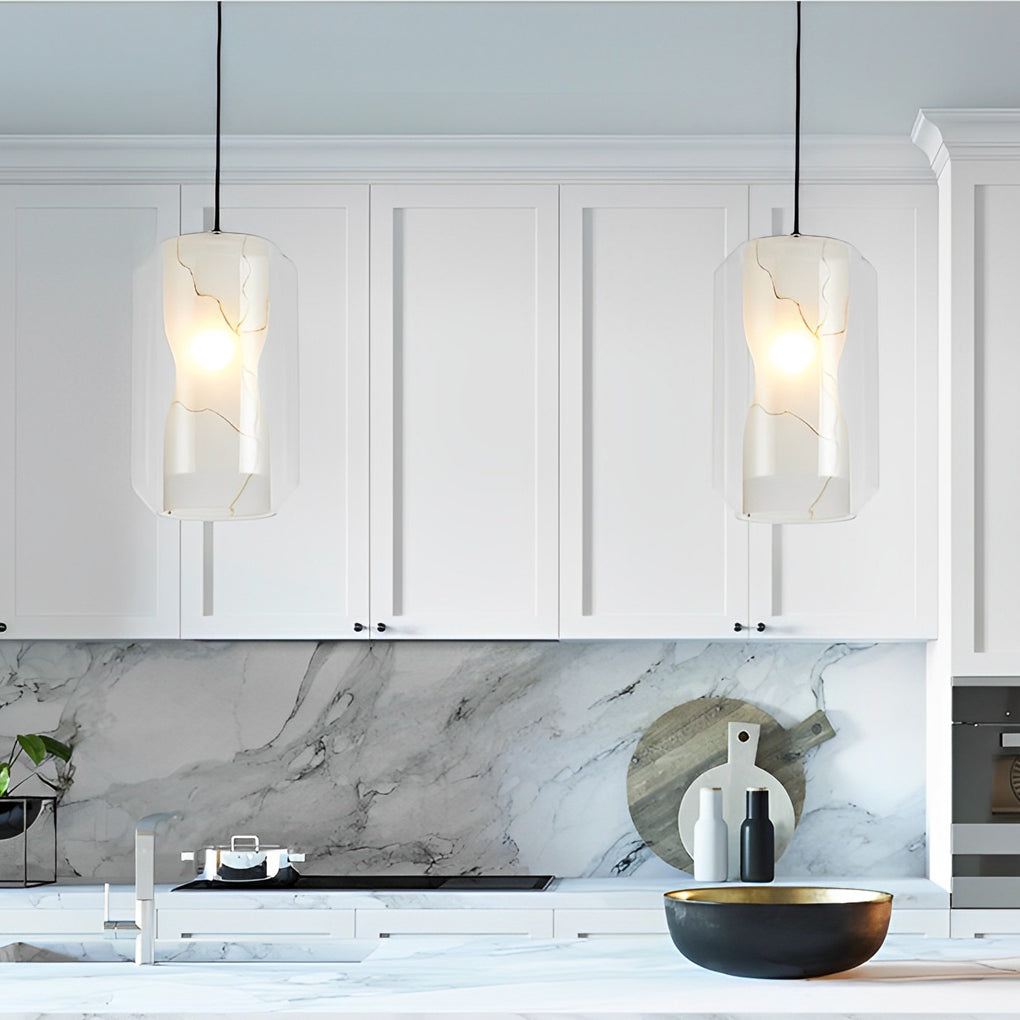 WINTHROP DOUBLE GLAZED PENDANT LANTERN