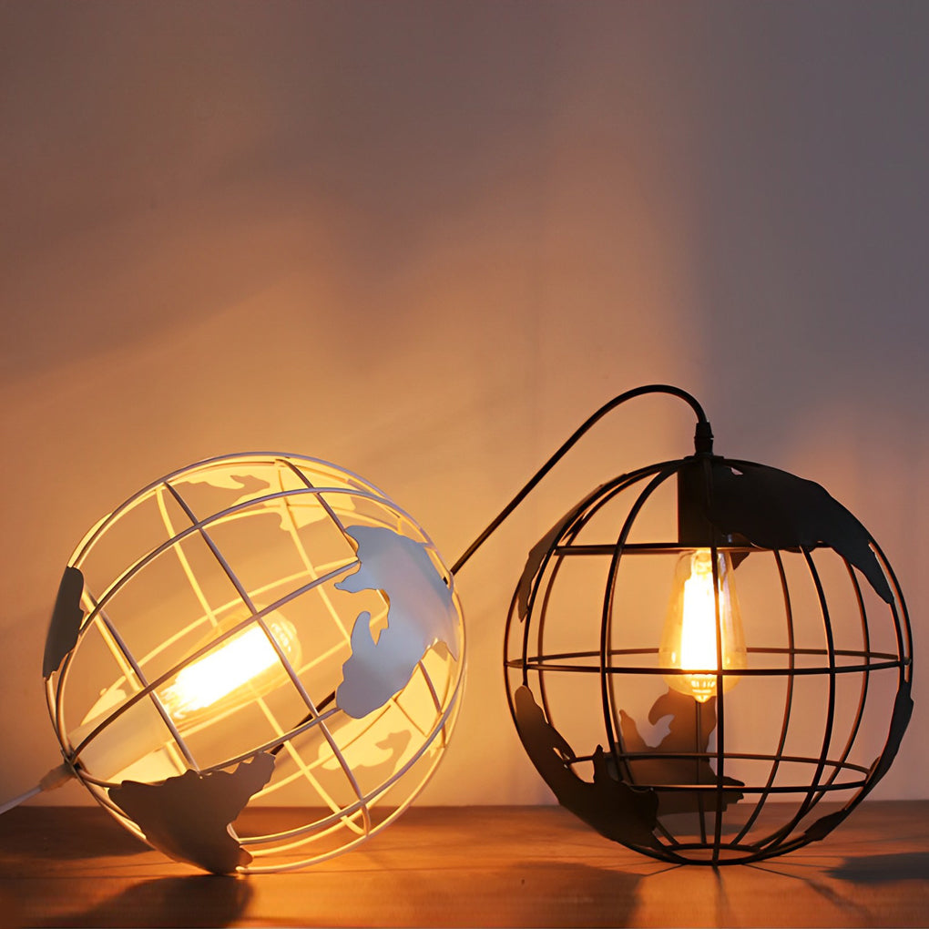 WINTHORPE INDUSTRIAL GLOBE HANGING LANTERN