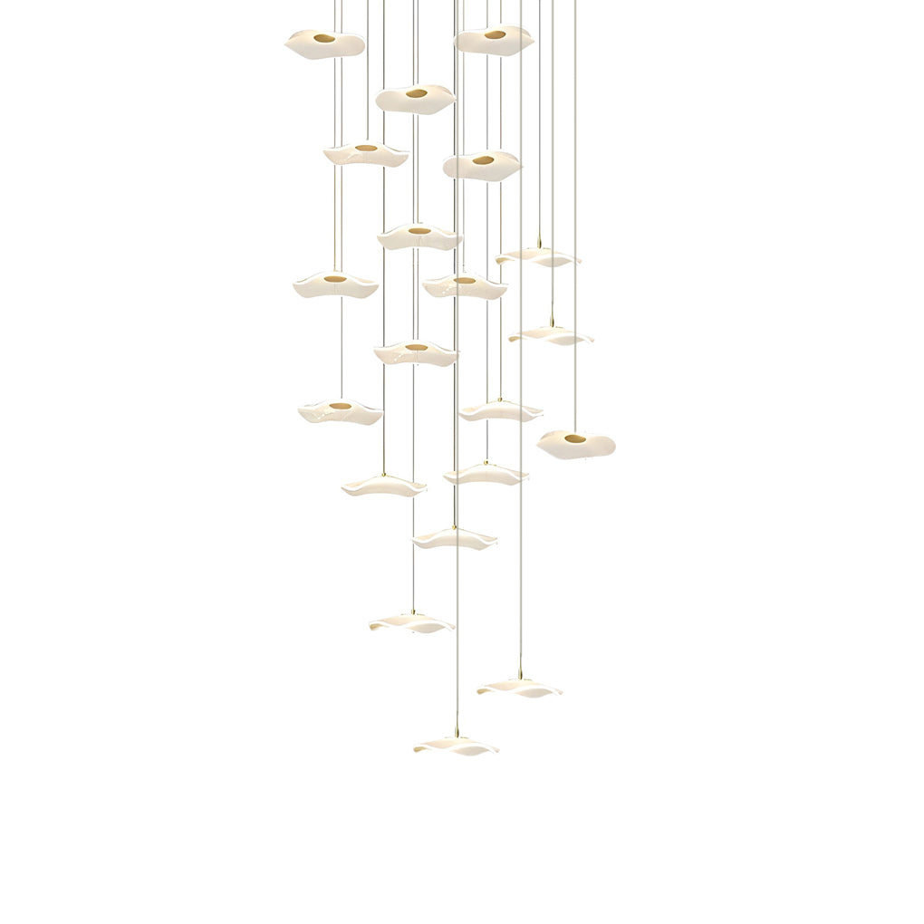 WINDSOR ACRYLIC LOTUS LED STAIRCASE LUMINAIRE