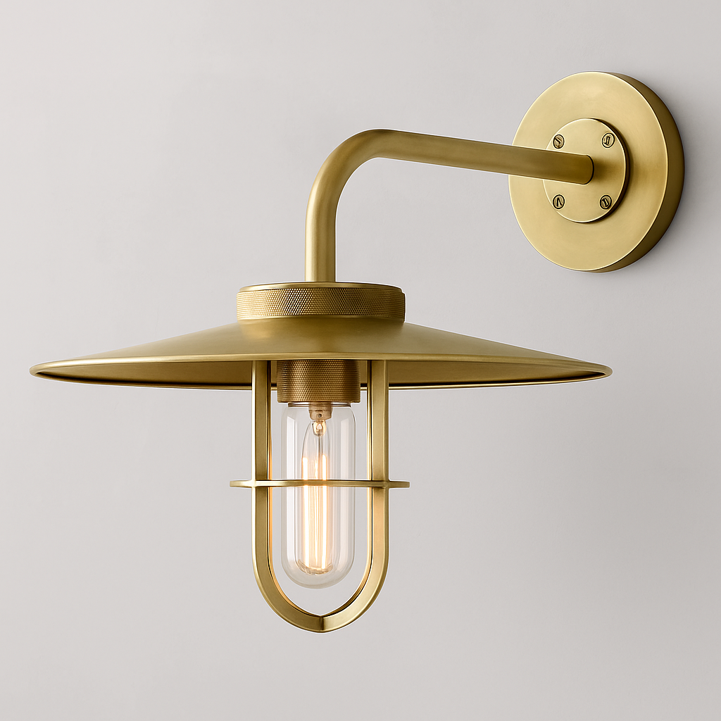 VILLENEUVE RUSTIC FARMHOUSE WALL LIGHT