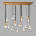 VERDANT TEARDROP RECTANGULAR LUMINAIRE