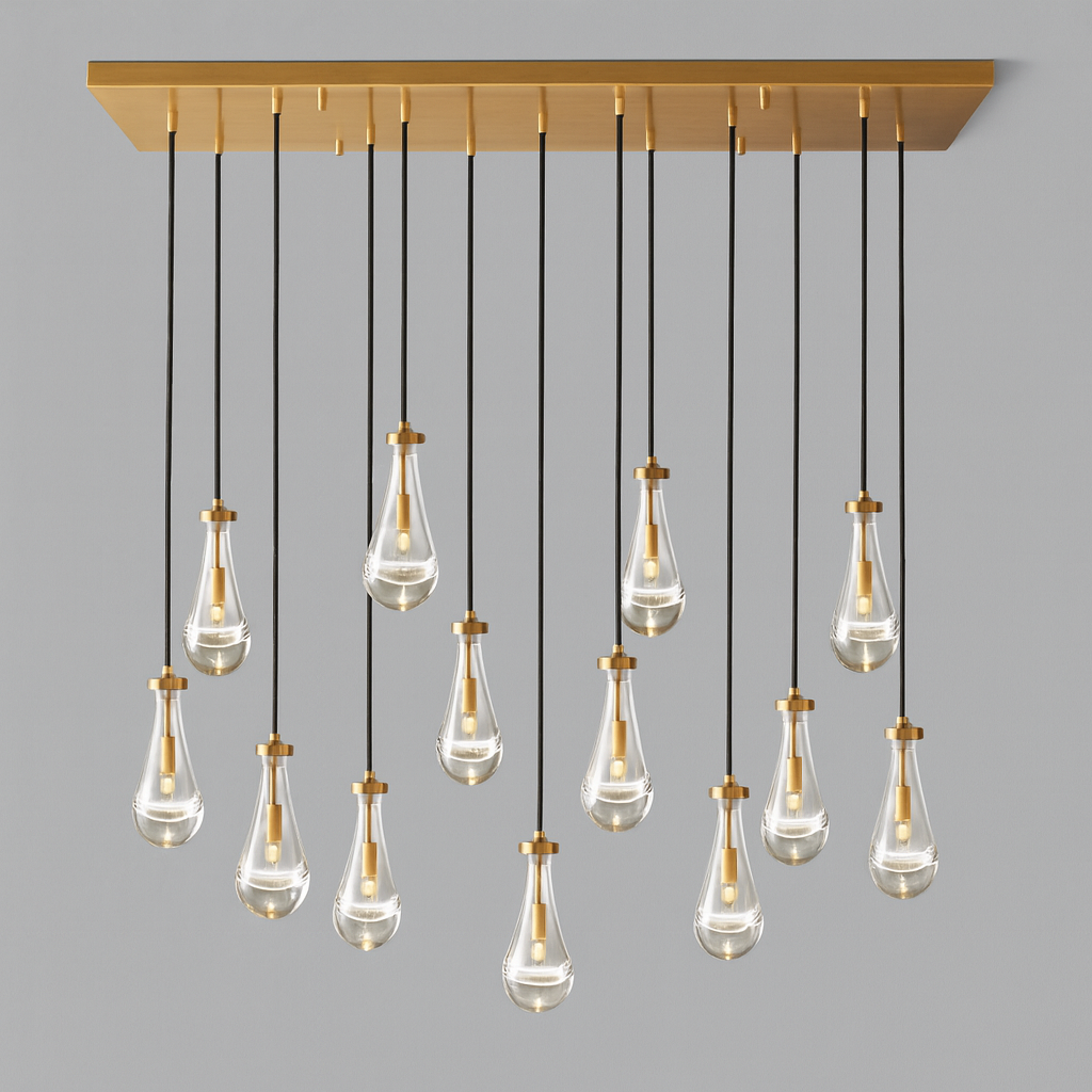 VERDANT TEARDROP RECTANGULAR LUMINAIRE