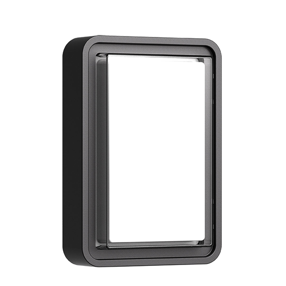 FENWICK SQUARE LED OUTDOOR LANTERN, WEATHER-RESISTANT AMBIENCE LIGHT