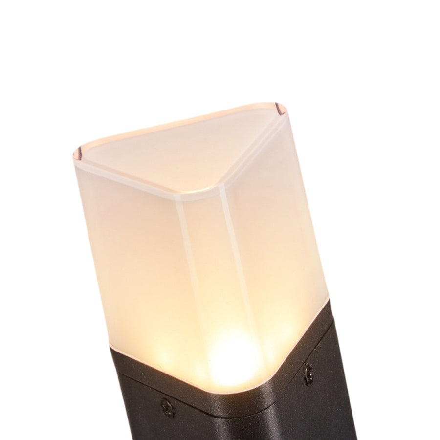 WINDSOR SOLAR ILLUMINATION PATHWAY BOLLARD WITH MOTION DETECTION