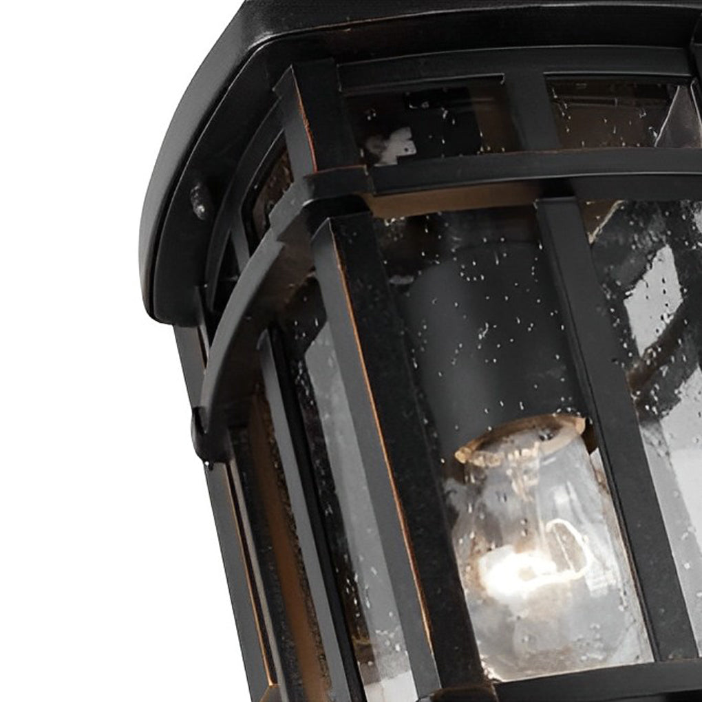 WINTERBOURNE AQUA BUBBLE WALL LANTERN