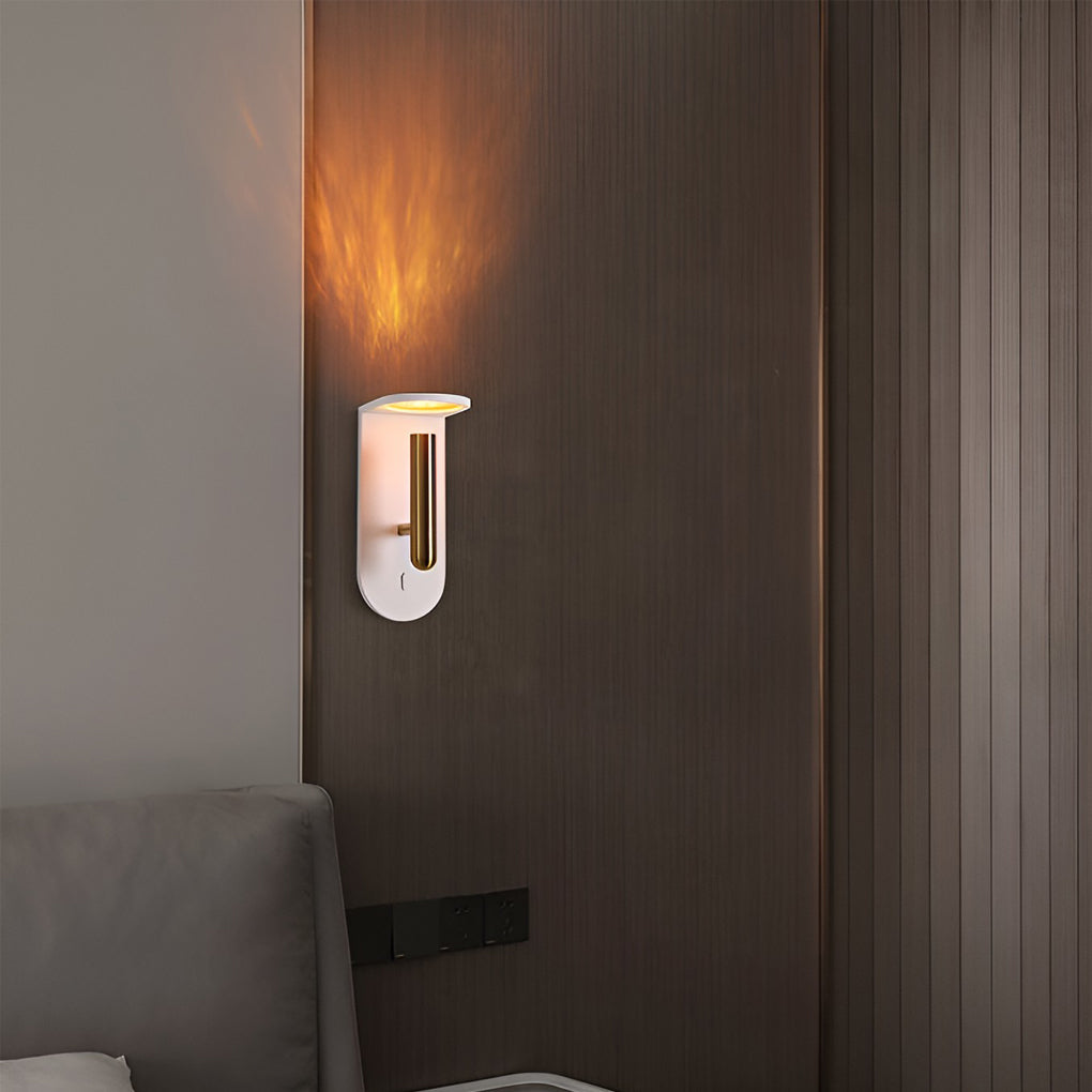 FENWICK 3W ILLUMINATED FLAME WALL SCONCE