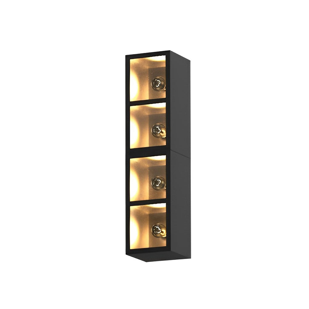 FENWICK RAINSHIELD SQUARE LED WALL SCONCE WITH INTEGRATED PLANTER
