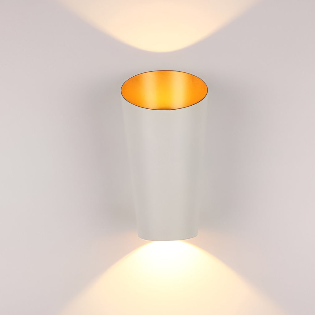WINTHROP CYLINDRICAL AQUA-RESISTANT 10W LED DOUBLE-FACED WALL LANTERN