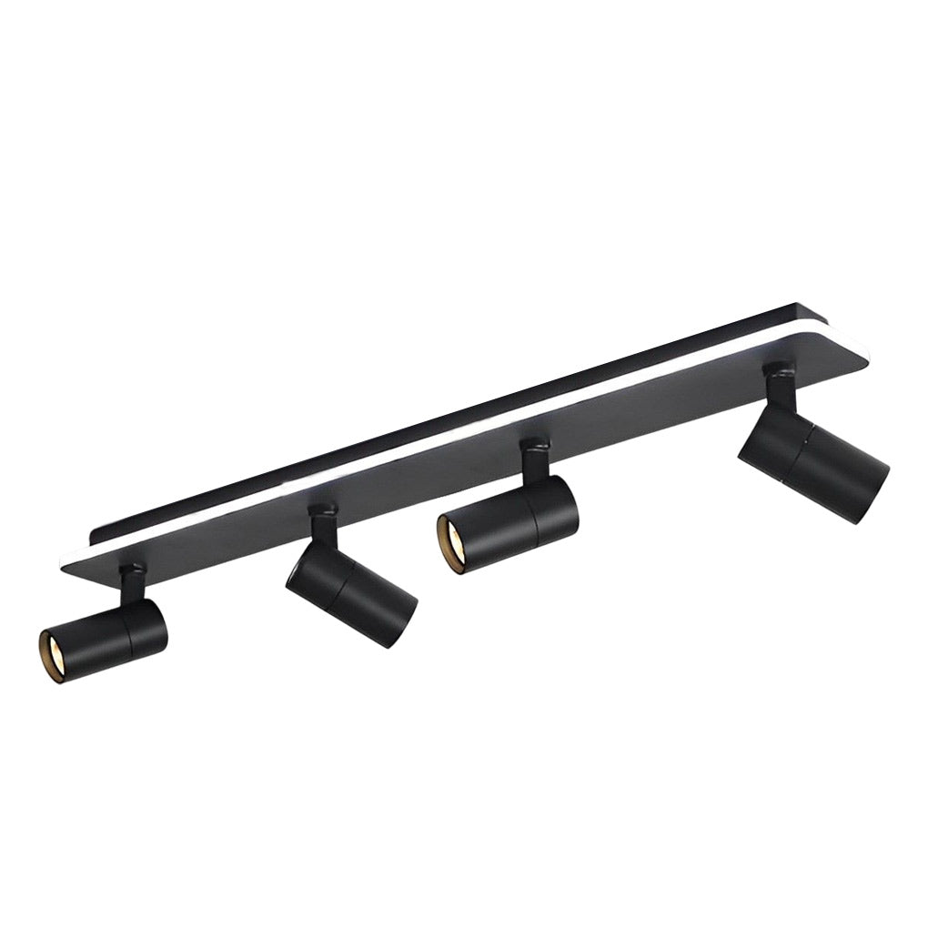 WINTHORPE RECTANGULAR LED FLUSH MOUNT SPOTLIGHT WITH ADJUSTABLE BEAMS