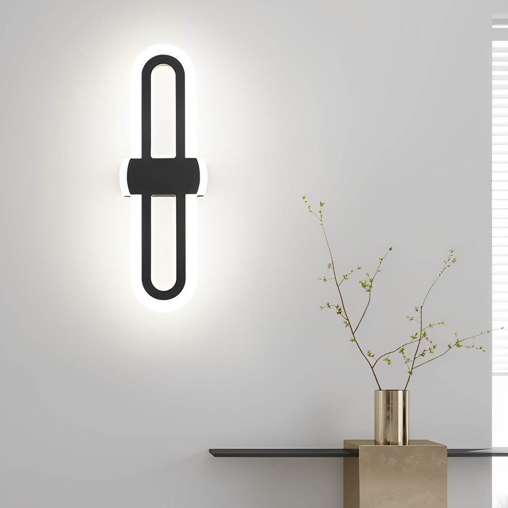 WINTHROP MODERN RECTANGULAR LED WALL SCONCE