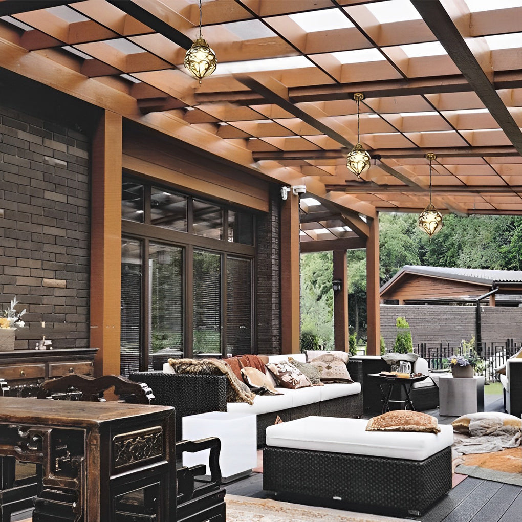 WHITLEY AQUA SPHERE OUTDOOR LIGHTING FIXTURE