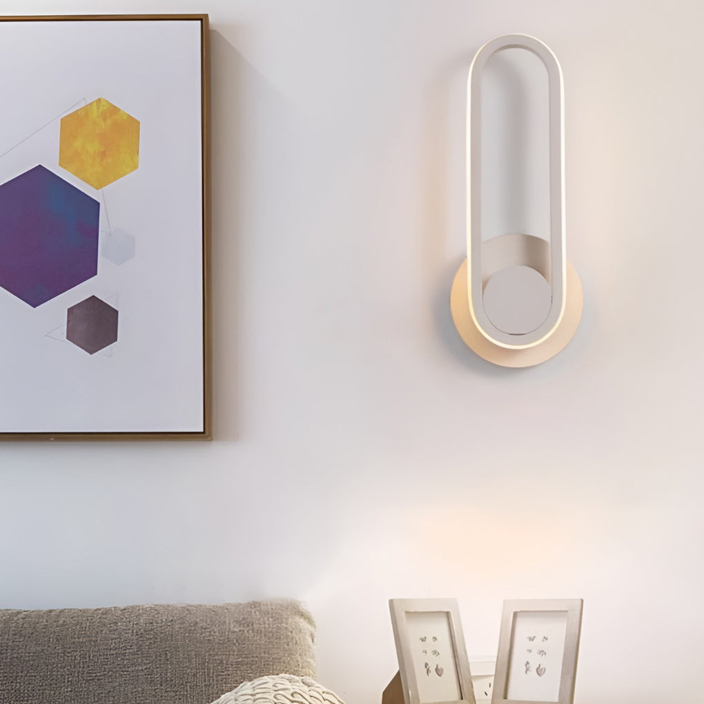 WINTHROP 330° SWIVEL ROUNDED RECTANGLE LED WALL SCONCE